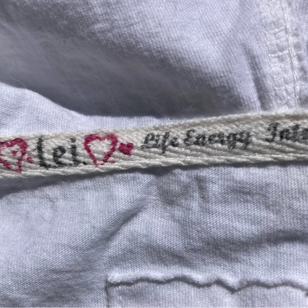 Womens L.E.I. Hooded Tee White S Small - Picture 7 of 8